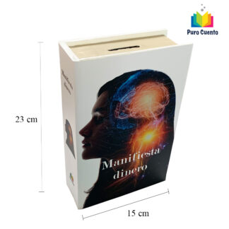 Alcancía Cuento "Manifiesta Dinero"