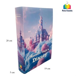 Alcancía Cuento "Nuestro viaje a Disney"